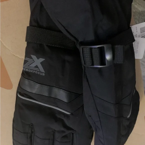 Men’s L/XL Heavyweight insulated Waterproof Black Gloves 3M - Picture 6 of 6